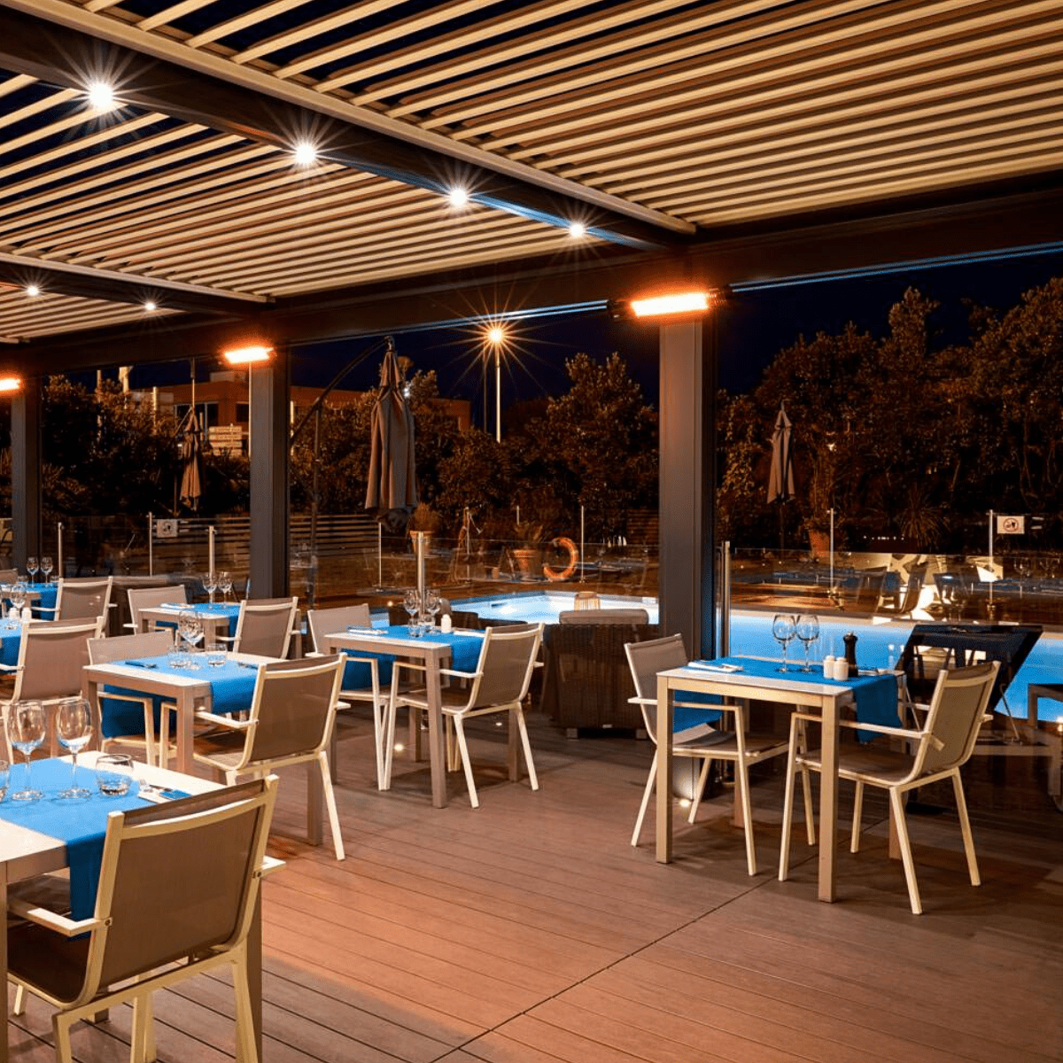 Ambiente outdoor con pergola ADARTE